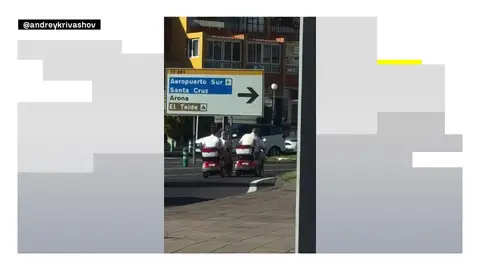 "Welcome to the jungle", la peligrosa moda de los scooters eléctricos en el sur de Tenerife "Welcome to the jungle", la peligrosa moda de los scooters eléctricos en el sur de Tenerife