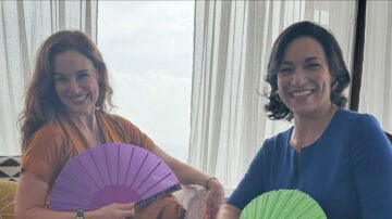 Silvia Mars&oacute; e Isabel Serrano