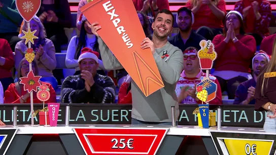Ángel cae cuatro veces seguidas en el ‘Exprés’ Ángel cae cuatro veces seguidas en el ‘Exprés’