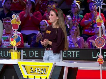 Alicia se lleva el Bote de La ruleta de la suerte de la forma m&aacute;s inesperada