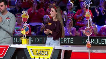 Alicia se lleva el Bote de La ruleta de la suerte de la forma m&aacute;s inesperada