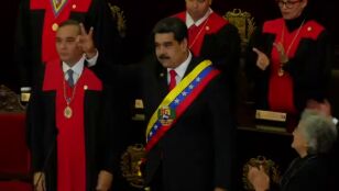 Nicolas Maduro jura para segundo mandato