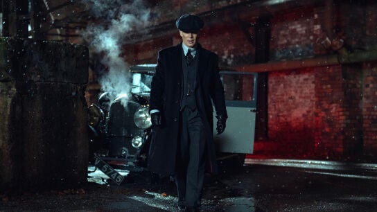 Cillian Murphy como Tommy Shelby en Peaky Blinders: El hombre inmortal