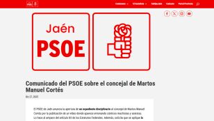 Comunicado PSOE Ja&eacute;n