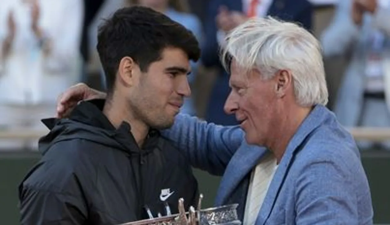 Alcaraz y Ferrero en Roland Garros 2025
