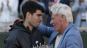 Alcaraz y Ferrero en Roland Garros 2025 Alcaraz y Ferrero en Roland Garros 2025