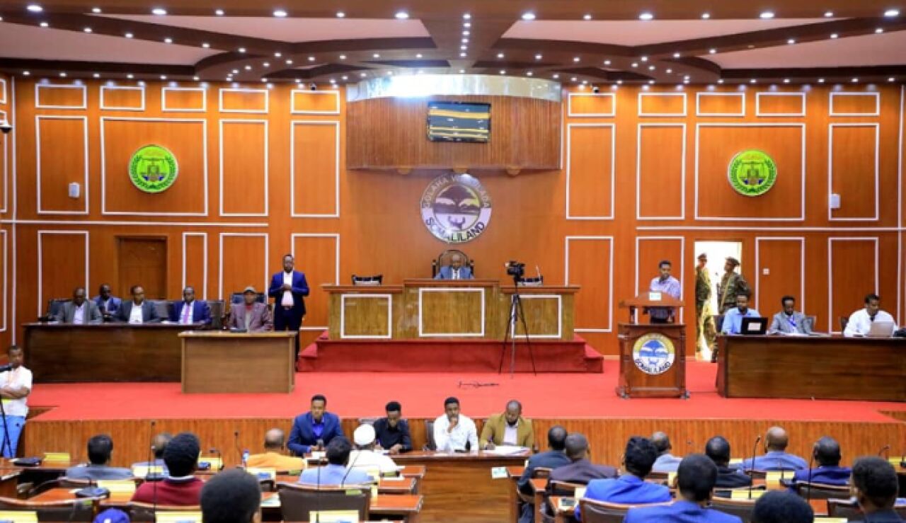 Imagen de archivo de la C&aacute;mara de Representantes del Parlamento de Somalilandia