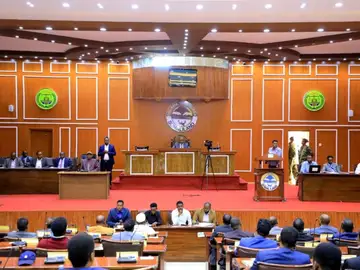 Imagen de archivo de la Cámara de Representantes del Parlamento de Somalilandia Imagen de archivo de la Cámara de Representantes del Parlamento de Somalilandia