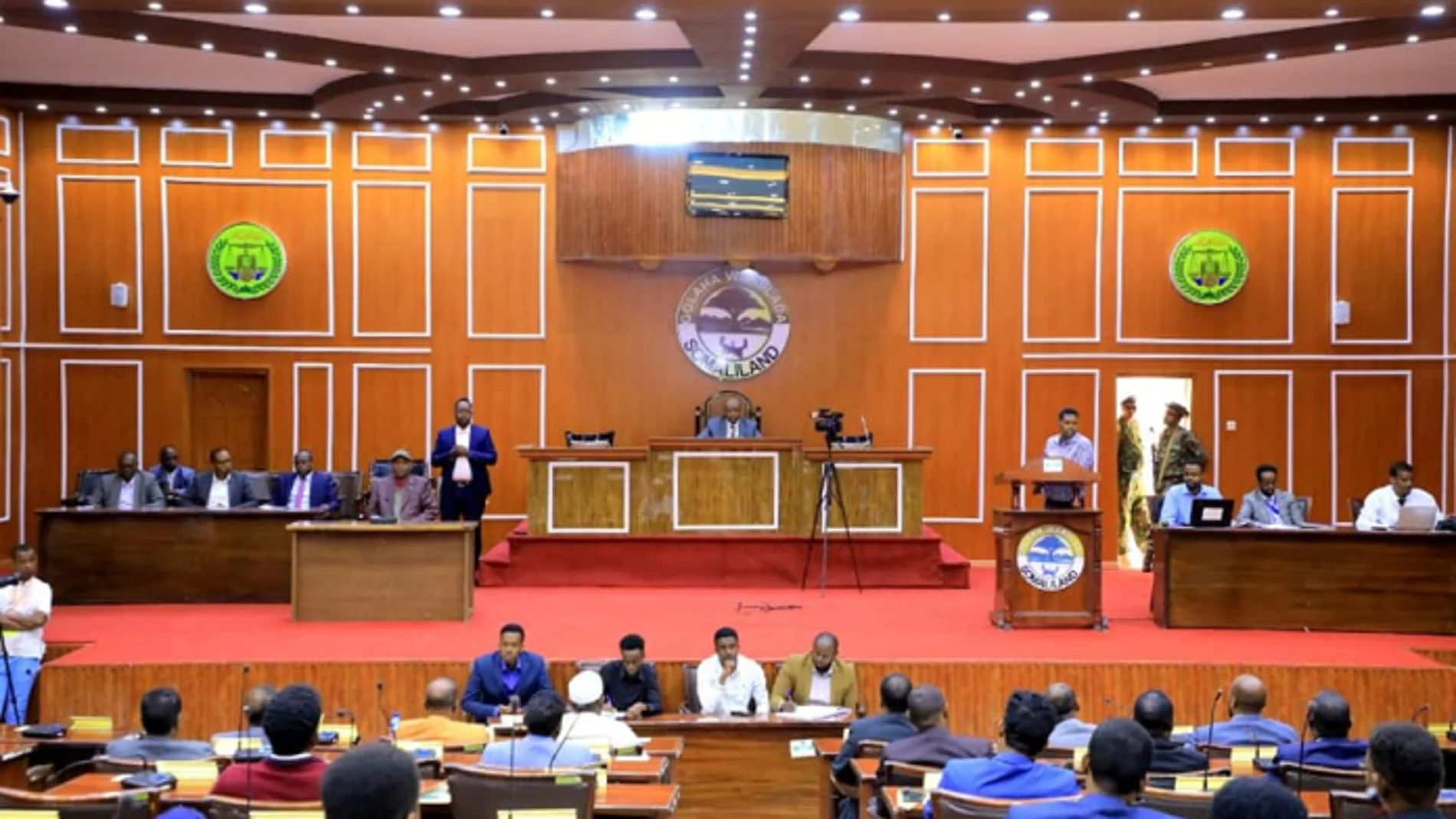 Imagen de archivo de la Cámara de Representantes del Parlamento de Somalilandia Imagen de archivo de la Cámara de Representantes del Parlamento de Somalilandia