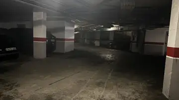 Imagen del garaje donde sucedieron los hechos Imagen del garaje donde sucedieron los hechos