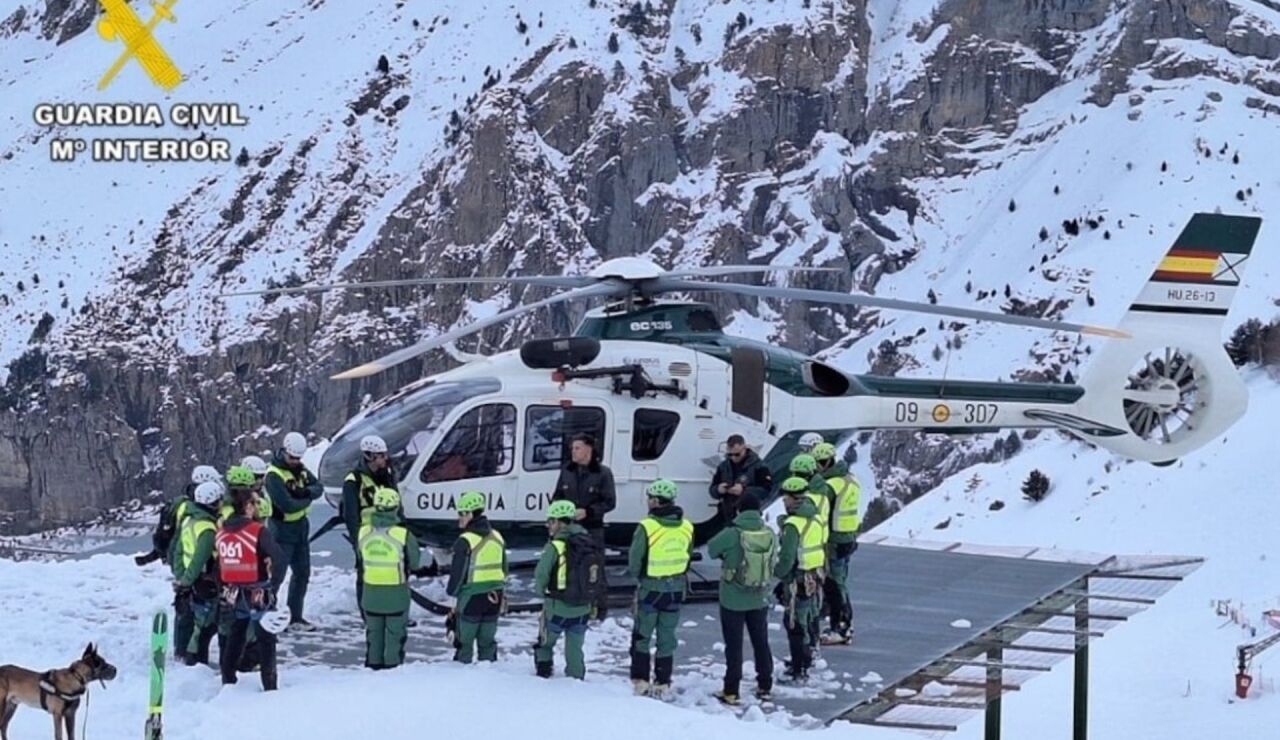  Tres esquiadores muertos y un herido por un alud de nieve cerca de Panticosa (Huesca)