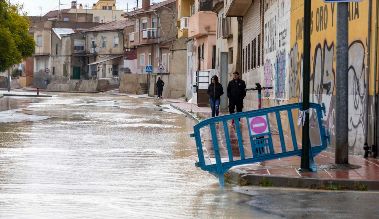 Imagen de inundaciones en Murcia 