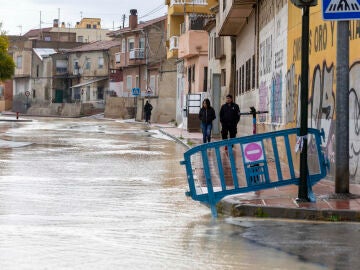 Imagen de inundaciones en Murcia 