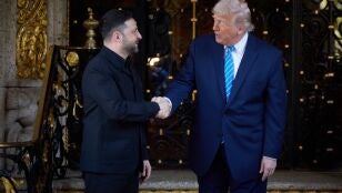 Reuni&oacute;n entre Trump y Zelenski