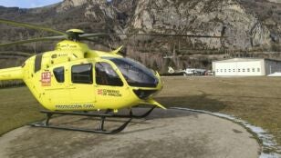 Helic&oacute;ptero de protecci&oacute;n civil