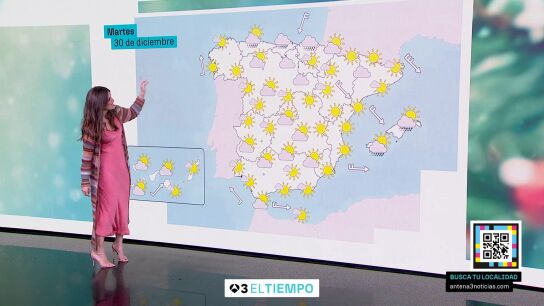 La previsi&oacute;n del tiempo de Mercedes Mart&iacute;n