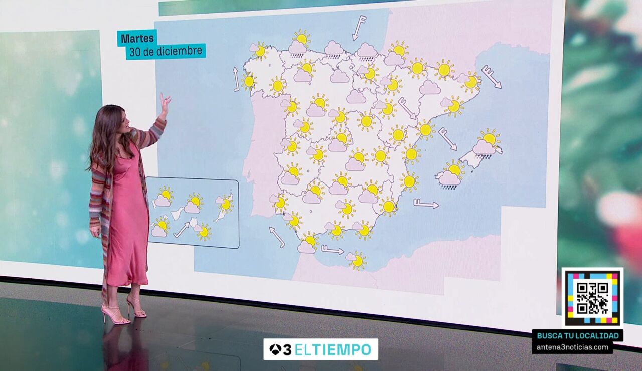 La previsi&oacute;n del tiempo de Mercedes Mart&iacute;n