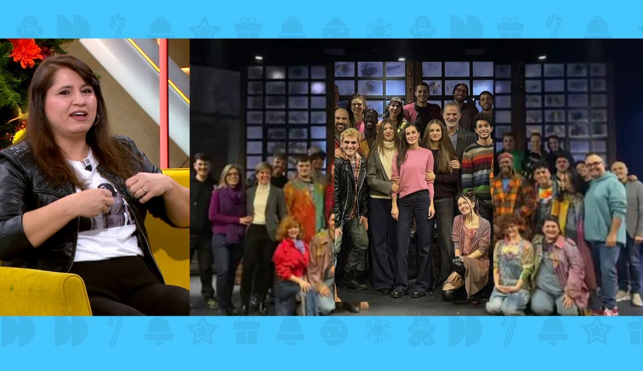 Familia Real en el teatro