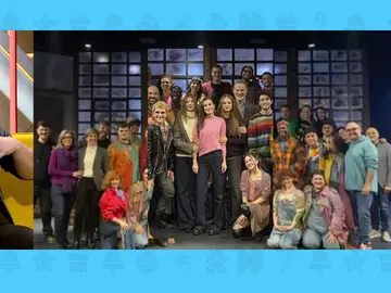 Familia Real en el teatro Familia Real en el teatro