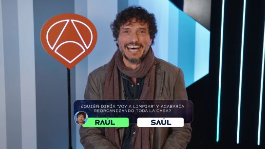 &iquest;Ra&uacute;l o Sa&uacute;l? El actor que interpreta al villano de La Encrucijada se moja en un divertido juego