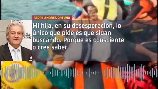 El abuelo de la familia desaparecida en Indonesia: “El barco se hundió instantáneamente" El abuelo de la familia desaparecida en Indonesia: “El barco se hundió instantáneamente"