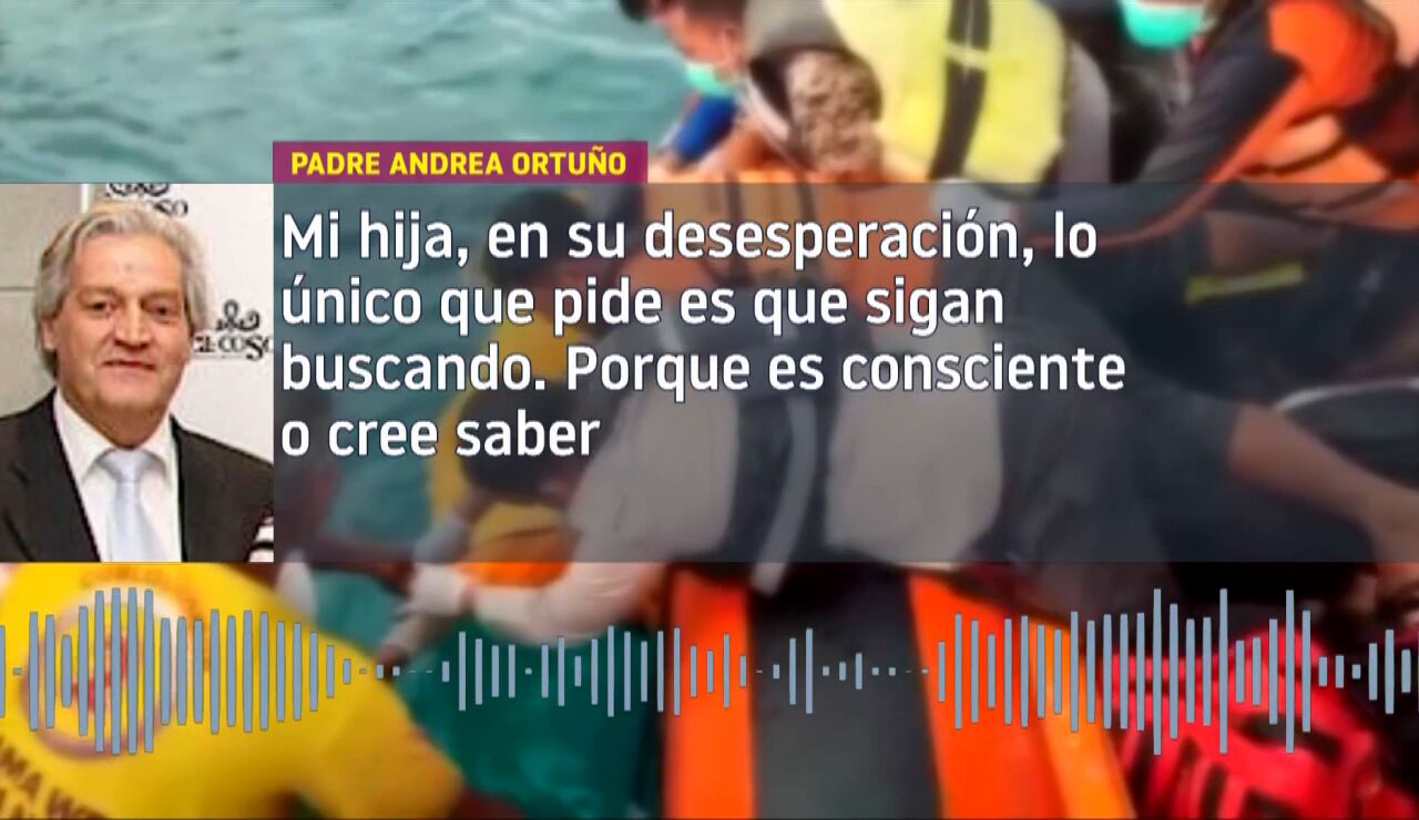 El abuelo de la familia desaparecida en Indonesia: &ldquo;El barco se hundi&oacute; instant&aacute;neamente"