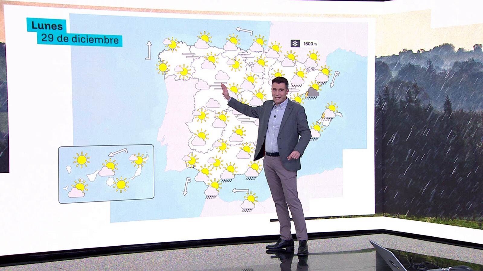 César Gonzalo anuncia el fin del último temporal del año: las campanadas llegarán con tiempo tranquilo y frío