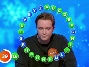 Manu, a seis aciertos de evitar la Silla Azul: Rosa le reta a la remontada en El Rosco