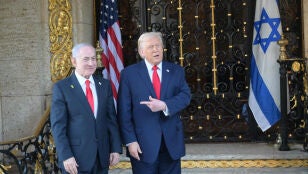 Netanyahu y Trump en Florida