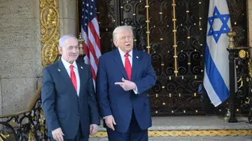 Netanyahu y Trump en Florida Netanyahu y Trump en Florida