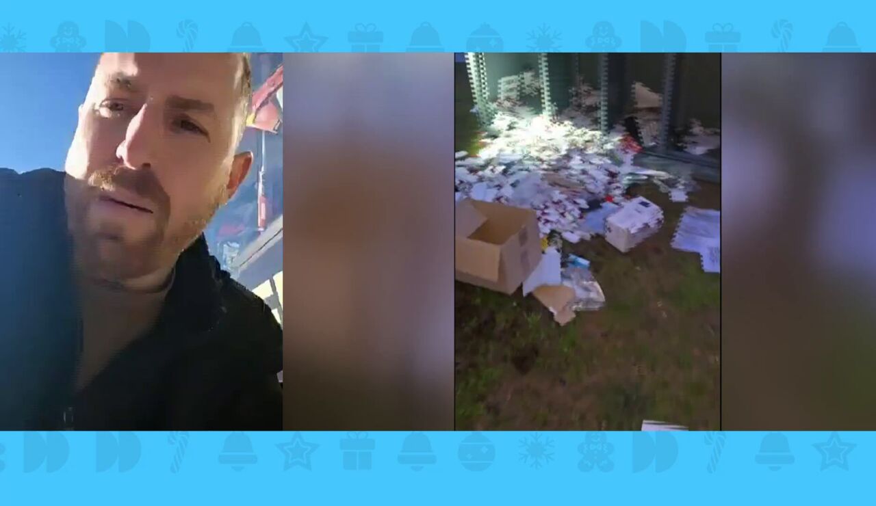 robo caja fuerte sorteo Navidad