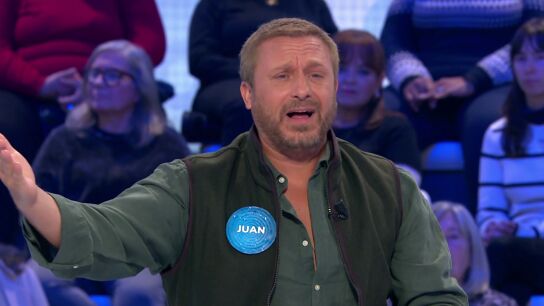 El final inesperado del villancico con el que Juan Pe&ntilde;a pone la guinda a la Navidad en Pasapalabra