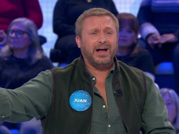 El final inesperado del villancico con el que Juan Pe&ntilde;a pone la guinda a la Navidad en Pasapalabra