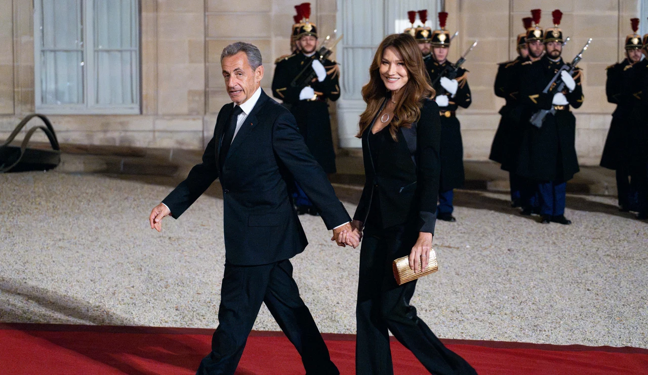 Nicolas Sarkozy y Carla Bruni