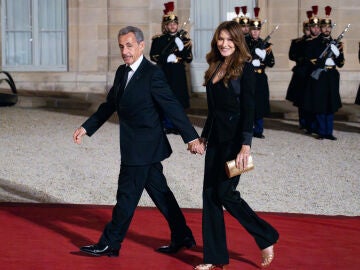 Nicolas Sarkozy y Carla Bruni