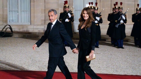 Nicolas Sarkozy y Carla Bruni