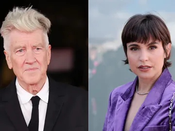 David Lynch y Verónica Echegui David Lynch y Verónica Echegui