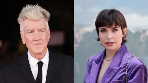 David Lynch y Verónica Echegui David Lynch y Verónica Echegui