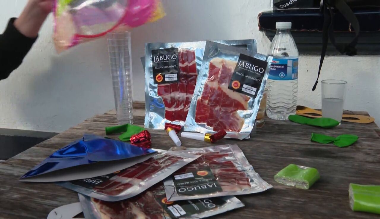 El jam&oacute;n de las precampanadas de la localidad de Jabugo, en Huelva