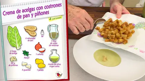 Ingredientes Crema de acelgas Ingredientes Crema de acelgas