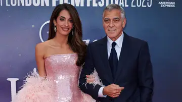George Clooney y su mujer Amal George Clooney y su mujer Amal