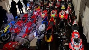 La colecci&oacute;n de motocicletas decomisada en M&eacute;xico