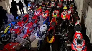 La colección de motocicletas decomisada en México La colección de motocicletas decomisada en México
