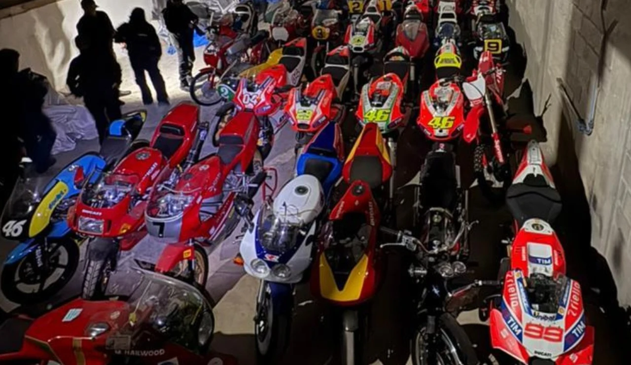 La colección de motocicletas decomisada en México