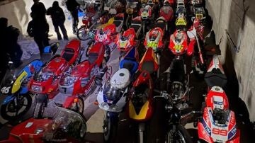 La colecci&oacute;n de motocicletas decomisada en M&eacute;xico