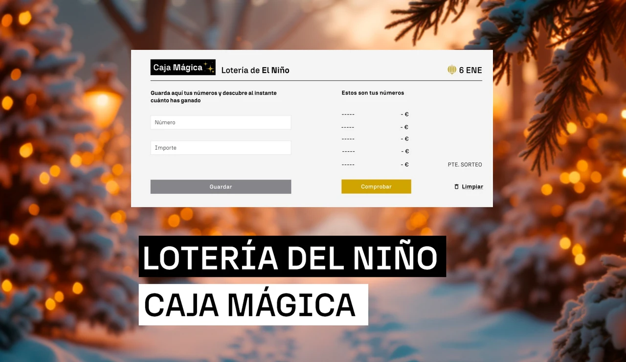 Caja Mágica de la Lotería del Niño 2026