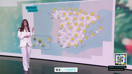 La previsi&oacute;n del 1 de enero