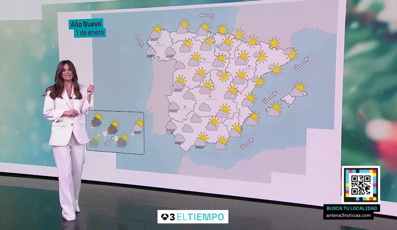 La previsi&oacute;n del 1 de enero