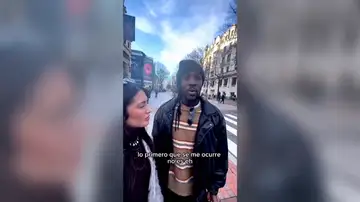 El actor Sambou Diaby El actor Sambou Diaby