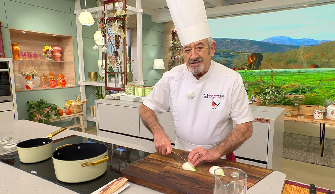 El bonito mensaje de Karlos Arguiñano para los espectadores en el último programa del año